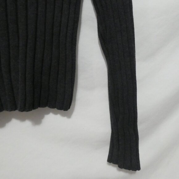 DKNY ACTIVE | medium | Striped Ribbed Turtleneck Long Sleeve Sweater - Picture 14 of 14